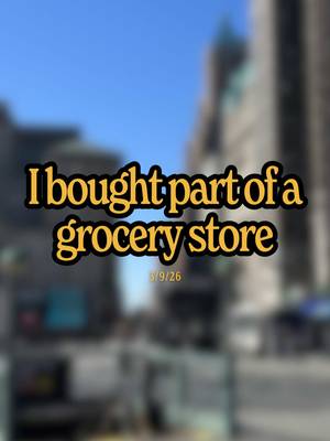 I bought part of a grocery store to find food I actually want to buy… What nearly impossible task should I try next?