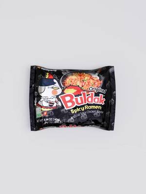 Be advised opening a pack of Buldak may result in watering of the eyes and a sudden, uncontrollable urge to floor it. Some like it hot! #Hyundai #Buldak #KCulture #spicy 