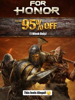 Up to 95% off for one week. Blink and this deal is gone! Step onto the battlefield while it lasts.