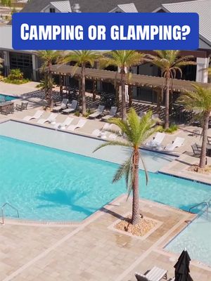 Is this camping or glamping? 🤔 Discover this newly expanded RV resort! Sun Outdoors Orange Beach is less than 15 minutes form the white sandy beaches on the Gulf Shores of Alabama.  Camping here feels more like glamping, with tons of new resort amenities for guests to enjoy. ☀️ Restaurant & bar ☀️ Outdoor pool, hot tub, & splash pad ☀️ Dog park ☀️ E-bike & golf cart rentals ☀️ Fitness center ☀️ Pickleball, volleyball & basketball courts ☀️ Playground ☀️ Arcade ☀️ And more! Would you stay here? #SunOutdoors #OrangeBeachAlabama #RVResort #Glamping | RV camping in Alabama , family friendly RV resorts , RV life , luxury RV resorts , Alabama campground 