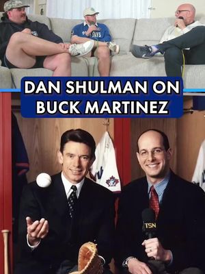 Dan Shulman gave us an awesome background on the influence Buck Martinez had on his career. Absolute Legend. #BlueJays #TorontoBlueJays #MLB #baseball #fyp  