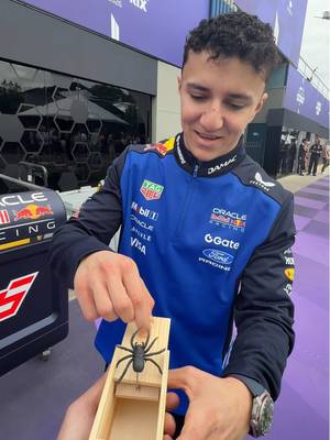 Our spidey-senses were tingling in Melbourne 🕷️ #F1 #VCARB 