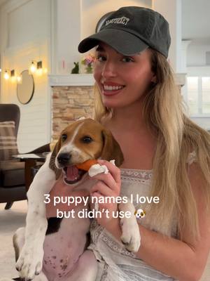 hopefully I chose the right one!! 🤍🐶 #puppynames #puppy #dognames 