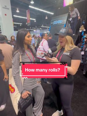 We’re asking people the important questions #dudewipes #expowest #expowest2026 