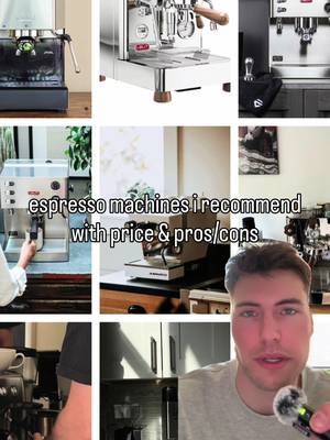 espresso machines i would recommend to a friend ☕️ #espressomachine #gaggiaclassic #breville 