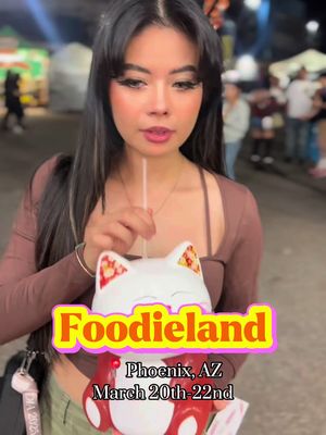 📍Arizona State Fairgrounds ⏰Fri: 3-10pm | Sat & Sun: 1-10pm 🎟️Tickets only sold online (link in bio on @foodielandphoenix) Additional note: children 5 and under get in for free! Follow @foodielandphoenix for updates and comment below if you’ll be there! #foodieland #foodfestival #phxfoodie #phxfoodculture 