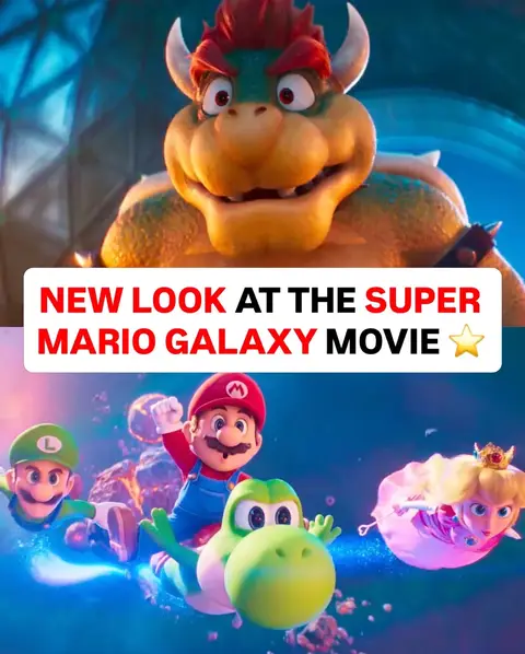 Will y’all be seeing the Super Mario Galaxy movie on April 1⁉️🍿 #mario