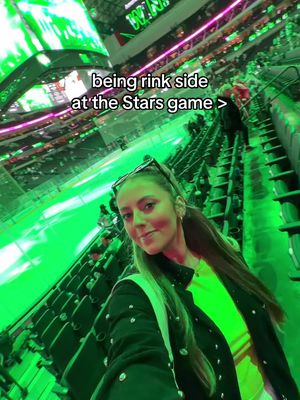 Right in the action 🔥 #dallasstars #stars #NHL #hockey #dalas 