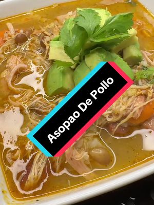 Asopao De Pollo Recipe 🇵🇷 * 5lbs Skinless Thigh (Bone-in) * 2 packets Sazon or 3-4 Tbs Achiote oil (recipe pinned) * 1Tbs Garlic Powder * 2Tsp Onion Powder * 1/2Tsp Cumin Powder * 1Tsp Black Pepper * 1Tbs Oregano Powder (I used Dominican powder) * 1Tbs Adobo * 1-2Tsp Salt (I used Himalayan) * 2c Smoked Ham * Fresh Sofrito  * 2 Sazon-Sofrito cubes (Optional recipe pinned) * 1Tbs Tomato Paste * 1 can seco Gandules (rinse) * 1 capsule apple vinegar * 2 Bay leaves  * 1/2c-3/4c rinse washed rice (I used medium grain) * Potatoes * Carrots * Malanga Lilo (purple optional or use corn my market sold out)  Just enough water for your pot add salt towards the end if needed, cook time total 1hr 40min let the spices from the chicken, smoked ham, Sofrito and produce marinate into the broth. #puertoricanfood #asopao 