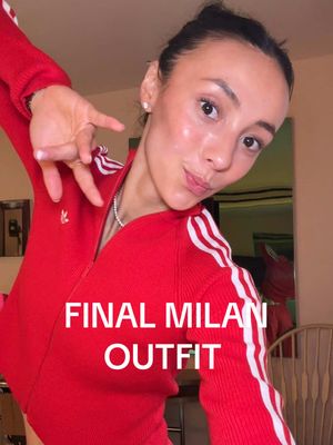 final Milan outfit 💃🏻🇨🇦 did you see me while watching the game?! 