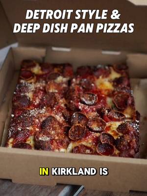 Let me put you on a food truck that shares a space with a Chevron Gas Station. @67pizza is dishing out delicious Detroit Style and Deep Dosh Pan Pizzas out of a food truck in Kirkland. If you love Detroit Style Pizza, you need to try them out. I love the cheesy and crispy crust of these square pizzas and it has the perfect texture. Don’t miss out on their Pan Pizzas either. The bottom is nice toasted while the thick crust is soft and fluffy. And all the cheese they add on there makes for crazy cheese pulls. I really liked the Veggie Supreme and the Meat Feast had a nice sweetness to it. If you’re in Kirkland, make sure you stop by and try out 67.pizza. #pizza #detroitstylepizza #panpizza #deepdishpizza #kirkland
