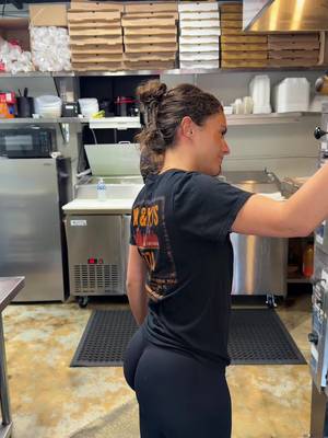 Pizza girl with a sausage and cup and char pepperoni sizzler. Thin is in baby only at Ian and Kye’s Pizza 🍕 Stuart • Jensen Beach FL #pizza #girl #food #fyp #fitness 