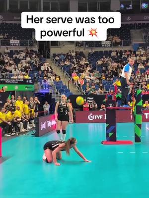 Absolute rocket 🚀  #volleyball #sports #womenssports #fyp (via cevolleyball/IG)