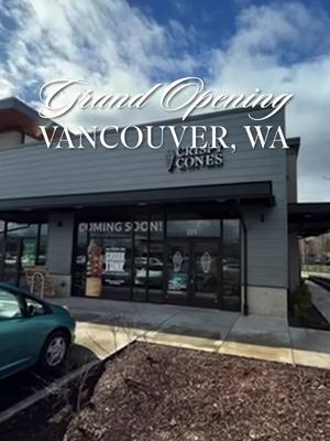 March 20th! Can’t wait to see you in #vancouver #washingtonstate at the NEW #CrispyCones  14003 Northeast 10th Avenue Vancouver, WA 98685