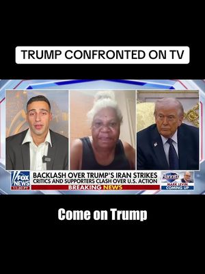 Trump confronted on TV … 👀🇺🇸 #news 