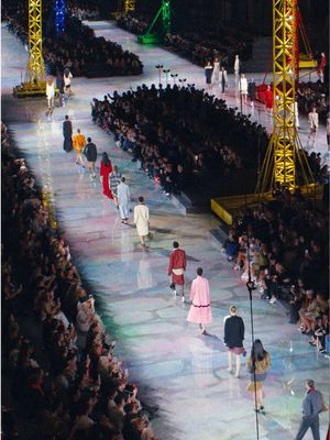 The functional and the artificial. The construction of a new suiting language. Fall Winter 2026 collection Matthieu Blazy for CHANEL See more at chanel.com #CHANELFallWinter #CHANELShow