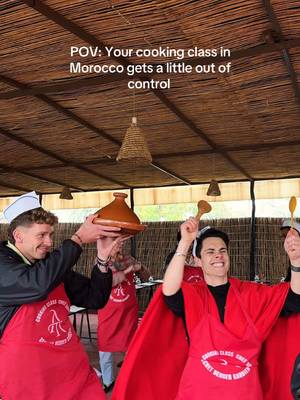 Tagine, couscous, fresh bread, and mint tea 🇲🇦 One of the best ways to experience Moroccan culture. Book this moment with @TourRadar  #morocco #moroccancuisine #moroccanfood #cookingclass #tagine       