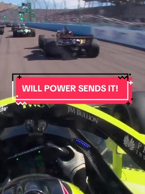 ALL OF THIS WITHIN THE FIRST 2 MINUTES OF THE RACE?! 🤯 #INDYCAR #racing @INDYCAR on FOX #WillPower @Andretti INDYCAR & INDY NXT 