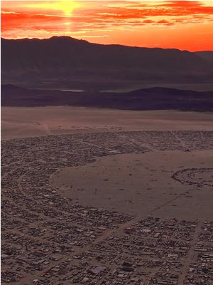 Each year, more than 70,000 humans gather in Black Rock City. Burning Man becomes the spark that inspires many to take an idea and build something extraordinary and unforgettable. Timelapse drone footage by Matt Emmi  #buildittogether #brc #burningman #burningman2026 #10principles 