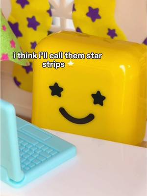 back in the lab cooking up something perfect… as i always do !!  NEW: STAR STRIPS 💛💜💚🩷 ur fav pore-clearing nose strips have a new name + look ft. 4 cutie designs ⭐ grab ur pack of 8 rn at starface world 2 feel cute while pulling gunk :) 