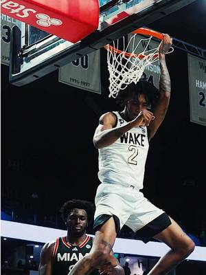 The sophomore from Salisbury🗣️ @Juke  #GoDeacs🎩 #WakeForest #basketball #ncaabasketball 