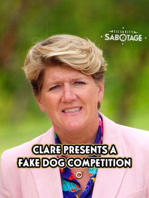 Now that's what you call a look of pure panic 👀 #CelebritySabotage starts Saturday 21st March on ITV1, STV and ITVX 