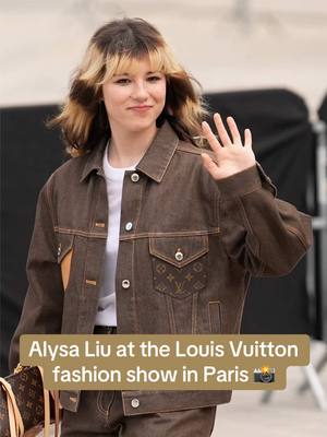 Alysa Liu was getting all the looks during her arrival at the Louvre 👀 #alysaliu #olympics #louisvuitton #fashion #paris 