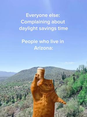 Tap in Arizona friends. 👏🏽👏🏽👏🏽 No daylight savings here & we like it that way 🫶 #arizona #daylightsavings #tucsonarizona #arizonatiktok 