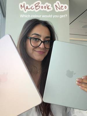THEY’RE ALL SO PRETTY 😭 #macbookneo #apple 