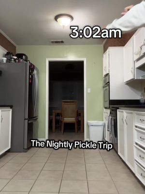 Helps me sleep 🥒  #doubledutchbus #pickles #latenight #snack #relateable 