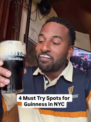 #guinnesspartner 4 Must try spots for @Guinness US  and Irish Bites for St Patrick’s Day!  Spots Below: Iona Bar Brooklyn Barsnack nyc Swift Hiberian Lounge Mary O’s Irish Soda Breadshop / Mary O’s Irish Pub Sip Responsibly. Please do not forward or share with anyone under 21. #StPatricksDay #Guinness #Irishfood