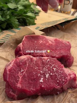 Save for your next night cheffin’ it up♥️ #steaktutorial #steak #cookingbasics #steaknight #Recipe 