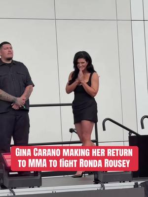 Can Gina Carano win in her return to MMA? #JakePaul #rondarousey #ginacarano #netflix #rouseycarano 