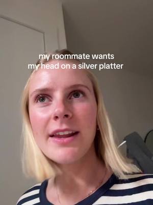 She’s my biggest opp #nyc #nycroommate #relatable 