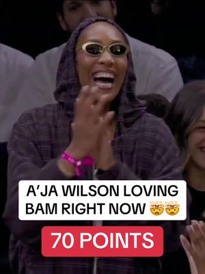 BAM ADEBAYO MASTERCLASS RN 🤯🤯 (via @NBA) #ajawilson #bamadebayo #heat #NBA #basketball 