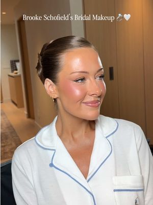 Here comes the bride @Brooke Schofield 🥺💍🤍 linked all the products I used on my LTK!  #brookeschofield #weddingmakeup #bridalmakeup #bridalmakeupartist #weddingday 