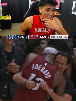 An unforgettable night. #basketball #heat #miami #NBA #bamadebayo 