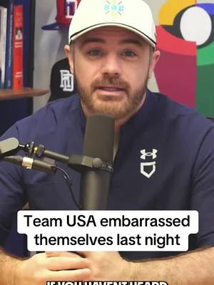 You can’t convince me Team USA had any idea last night’s game mattered  #usa #wbc #italy #worldbaseballclassic #sports