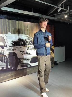 Ollie Bearman, otherwise known as Gerald, stopped by the UNDEFEATED X QUADRANT launch event in Shanghai! #ChineseGP