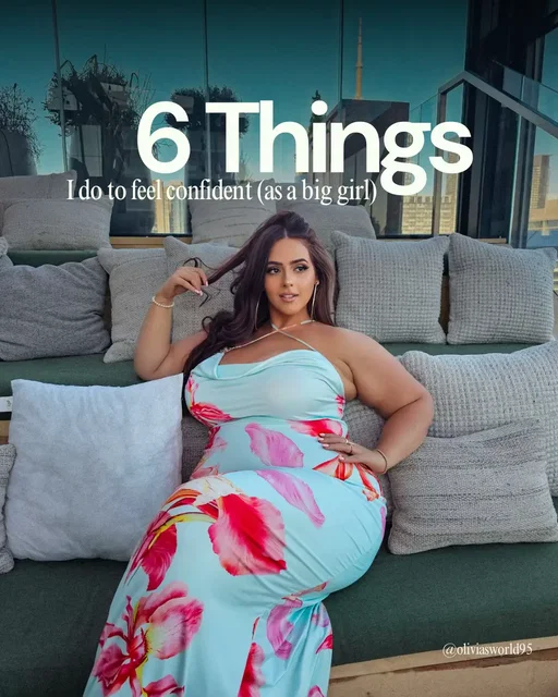 Confidence as a big girl isn’t about loving your body 24/7. It’s about still showing up on the days you don’t. Wearing the outfit. Taking the photo. Taking up space. Laughing off insecurities. Taking care of yourself. And reminding yourself who you are. I am that girl. And so are you. 💌✨ #CurvyConfidence #PlusSizeCreator #PlusSizeInspo #CurvyWomen #BodyConfidence 