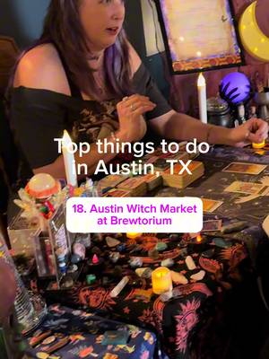 @austinwitchesmarket pop up is a weekly pop up of witchy vendors! On this day they were at the @thebrewtorium ! I found out about this market on the @Empo ! #austinfoodadventures #atxfoodtime #empopartner 
