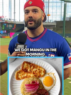 Austin Wells is eating GOOD during his time with the Dominican team #worldbaseballclassic #dominicanrepublic #DR #wbc #baseball