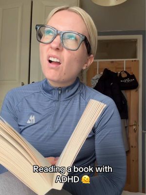 Never finished a book 😂 #fyp #irishhumour #adhd 