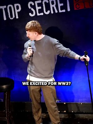 Who wants war? #fyp #comedy #ww3 #standup #comedyclips 