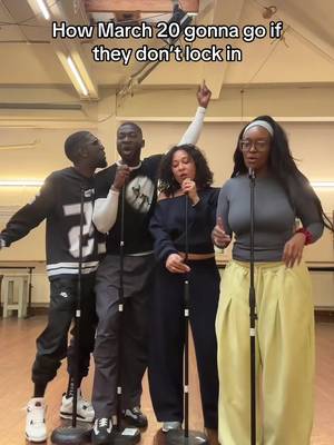 How are rehearsals going? Don’t ask. If you don’t know we’re singing live on NATIONAL TELEVISION 😩  So follow our journey on YouTube as we get ready for the performance on March 20. Watch, support and please donate. ❤️ LINK IN BIO  #C#ComicReliefC#CreatorBandRedNoseDay 