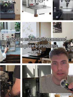 espresso machine recommendations part 2 - $2000 to $5000 #espresso #espressomachine #lamarzocco #ranchilio #lelit 