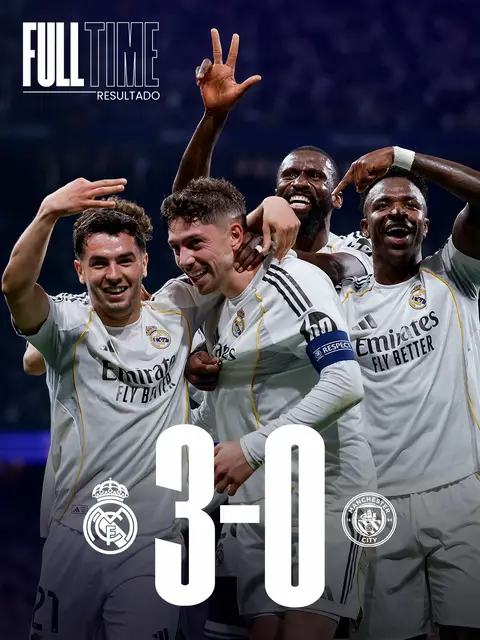 ⚽ 20’ #Valverde ⚽️ 27’ #Valverde ⚽️ 42’ #Valverde #UCL | #RealMadrid 