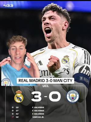 REAL MADRID 3-0 MAN CITY
