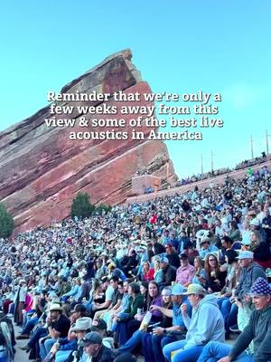 Do you hear that? It’s the sound of Red Rocks season right around the corner!