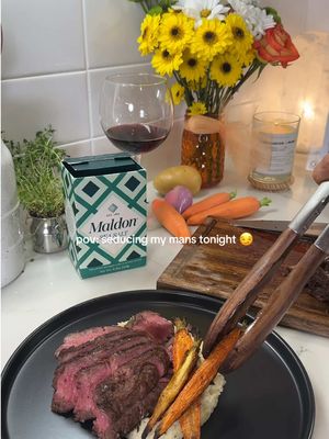 A steak night is a good night 😏🥩 #steaknight #steak #steaktok #steakdinner 